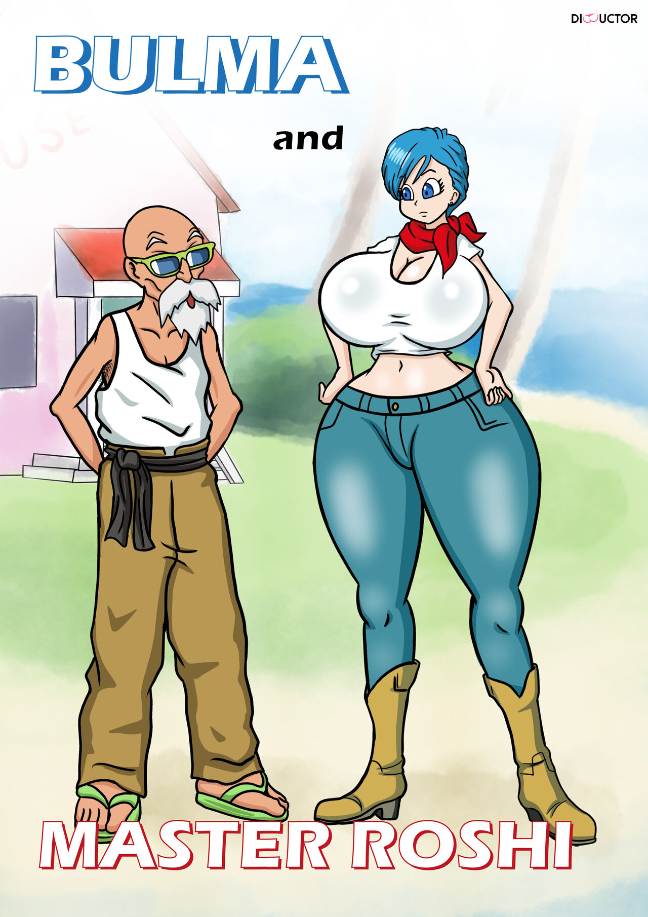 Bulma and Roshi page 1 full