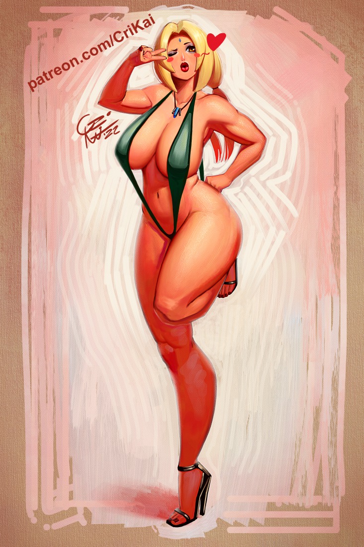 Tsunade Collection  AI Generated page 3 full