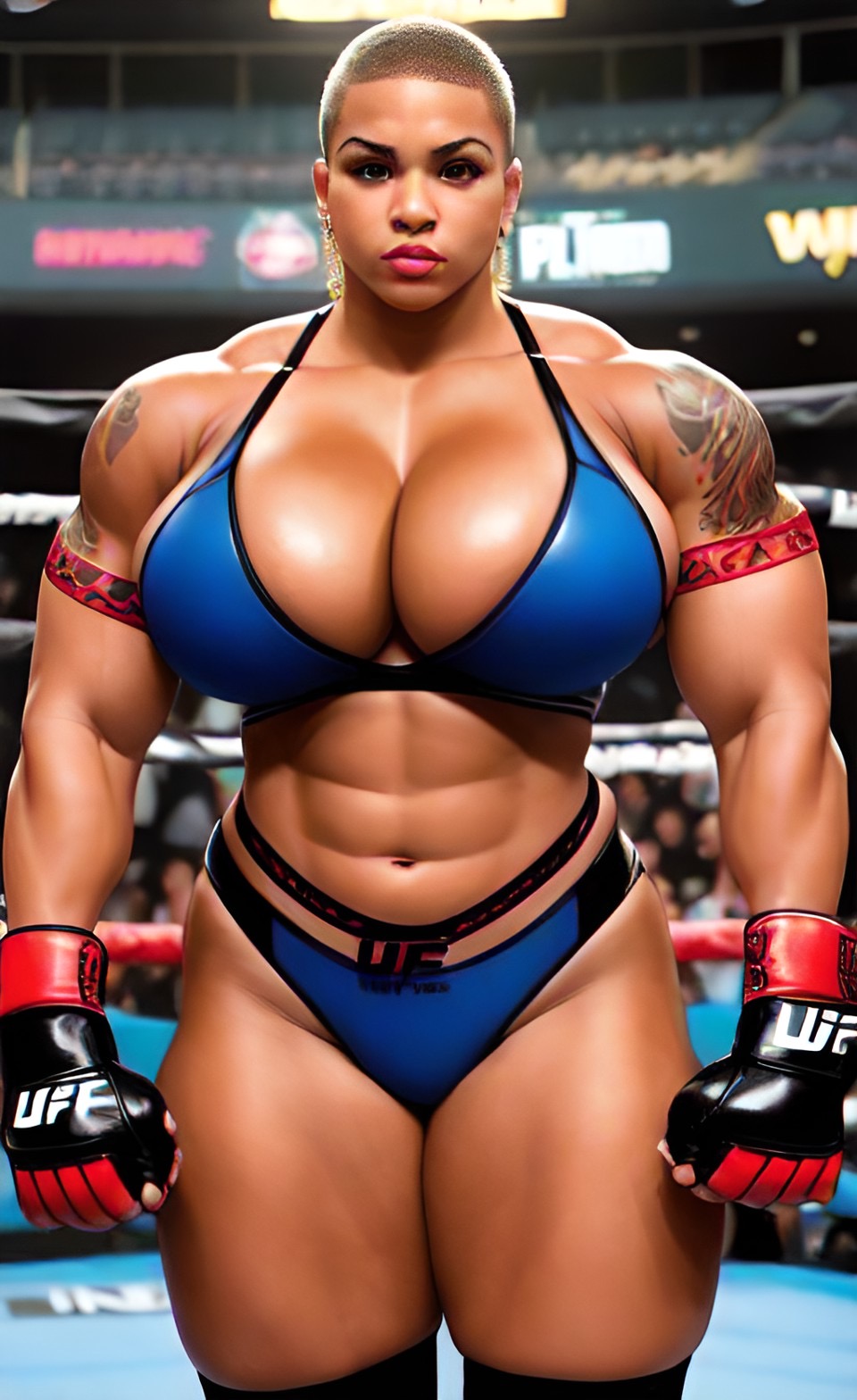 AI generated Female Muslce page 2 full