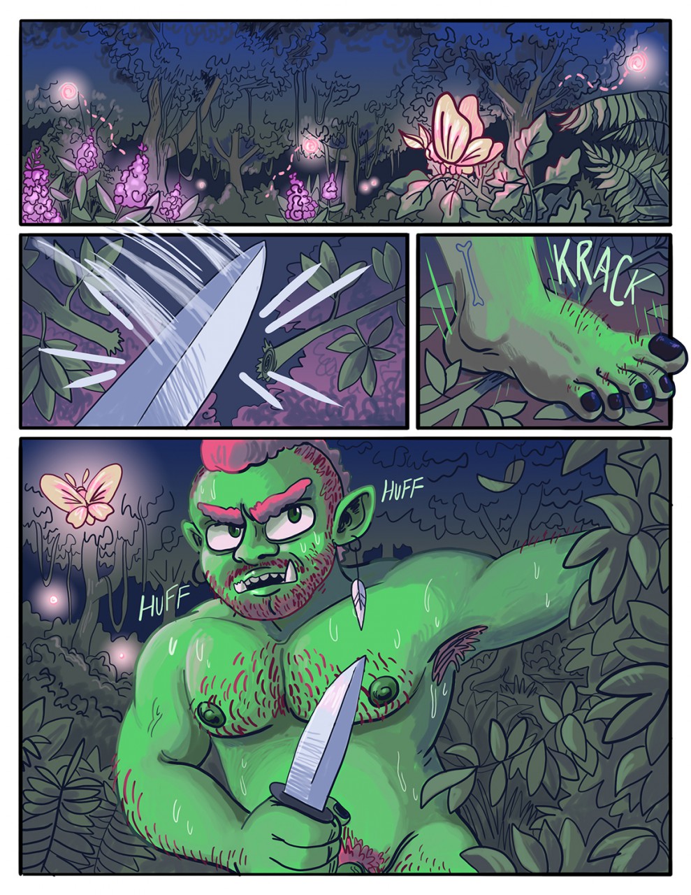 Orctober Comic page 1 full