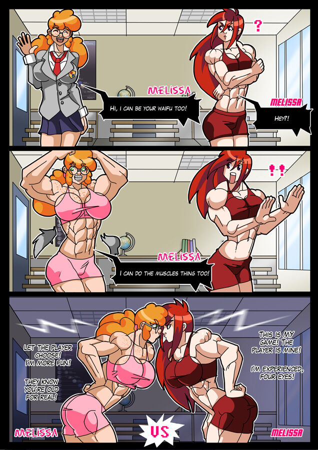 Muscle girl page 1 full