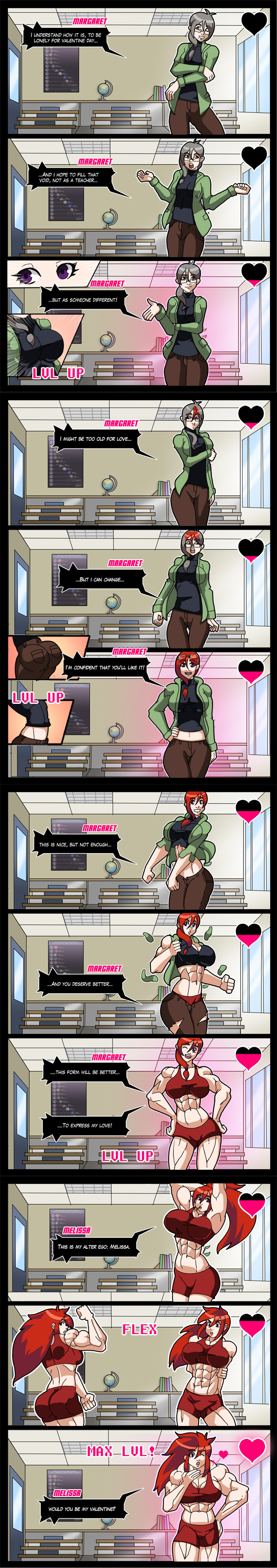 Muscle girl page 10 full