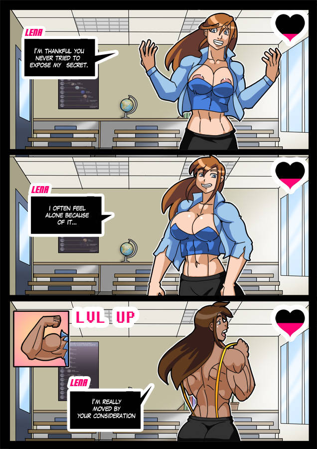 Muscle girl page 7 full