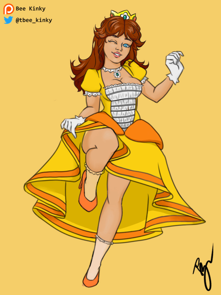 Princess Daisy Collection  AI Generated page 9 full