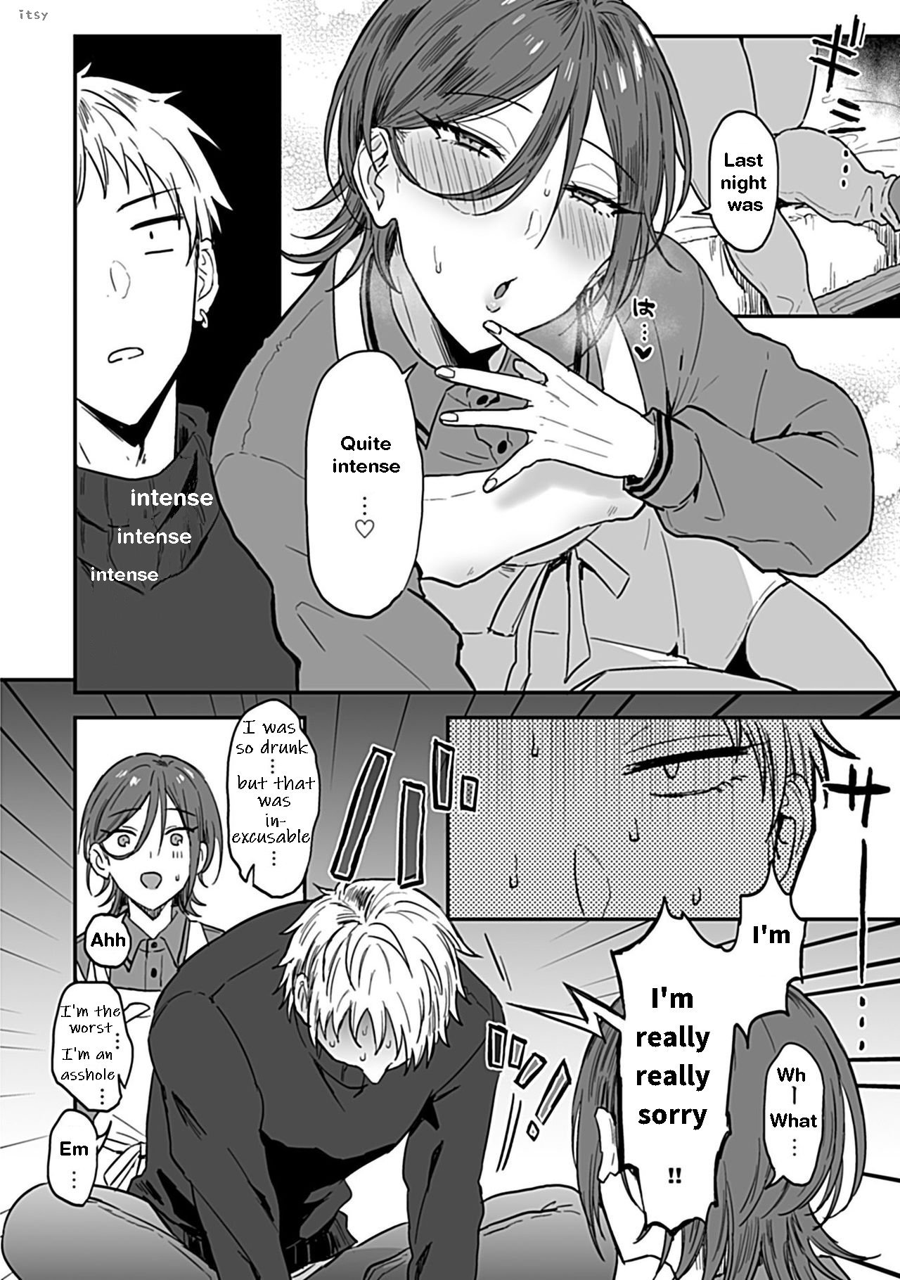 Tonari no Ecchi na Onii-san. 1  - The sexy boy who lives in the next! | "big-sister" next door 1 page 8 full