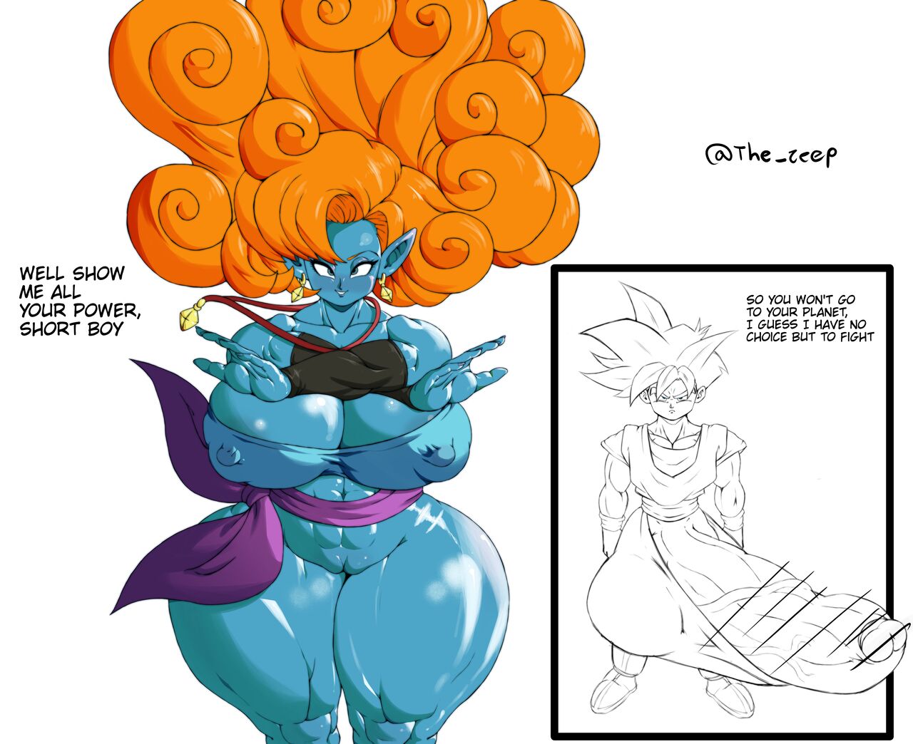 Gohan x Zangya page 9 full