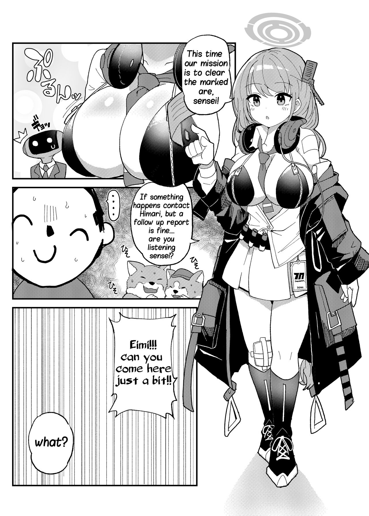 Oshiete? Sensei. | Teach me? Sensei. page 4 full