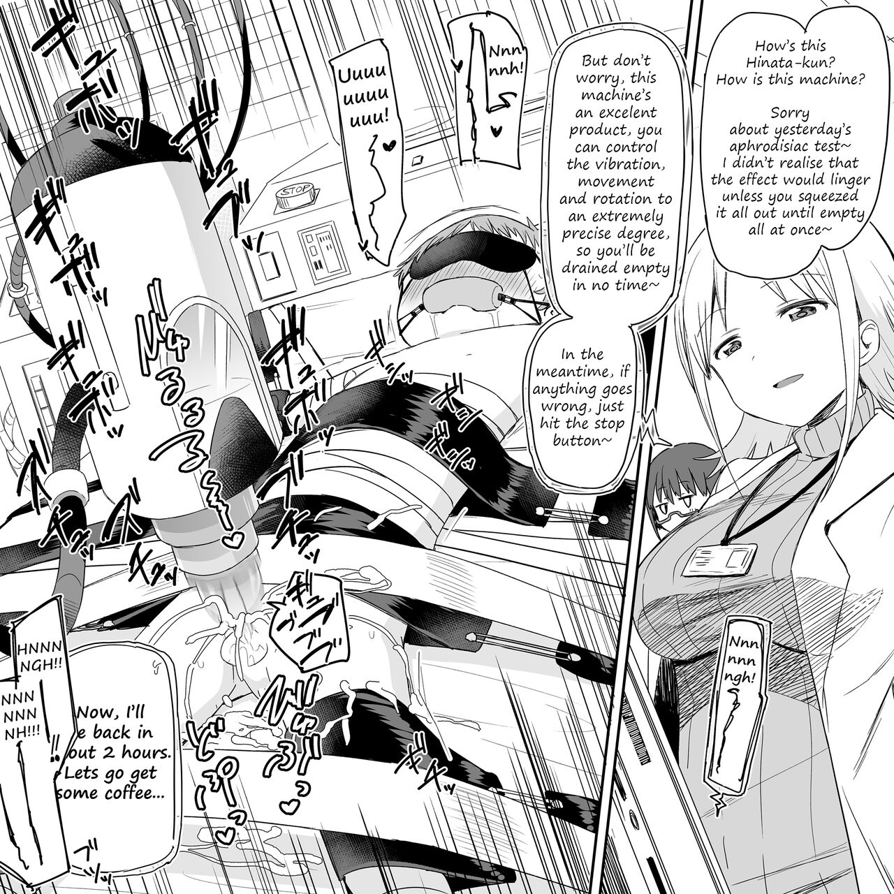 Forced into continuous ejaculation by Sister in law's childhood friend with a semen milking machine page 1 full