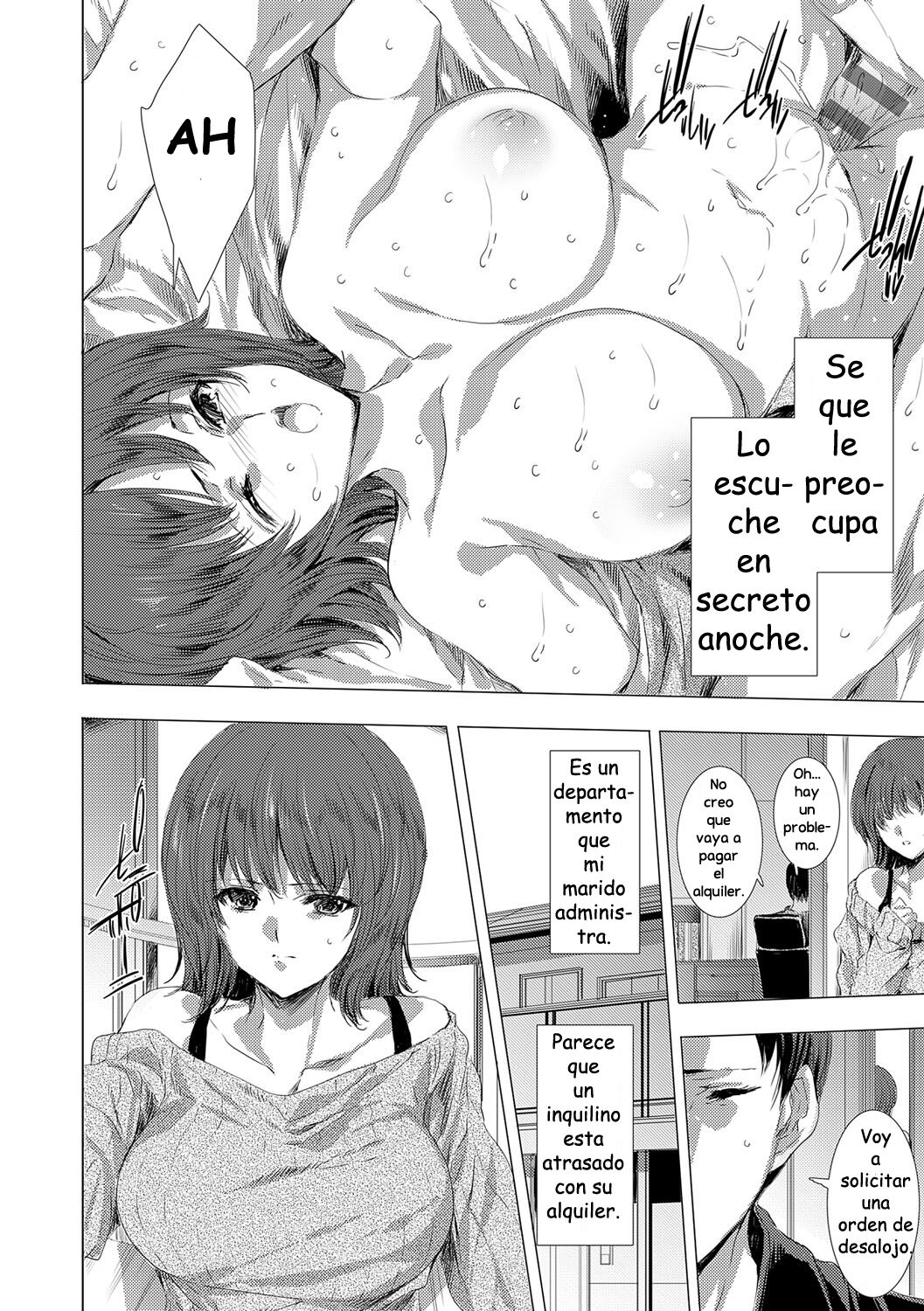 Netorare Haishin ~Meiwaku Yachin Tainousha ni Kegasareta Hitozuma~ page 2 full