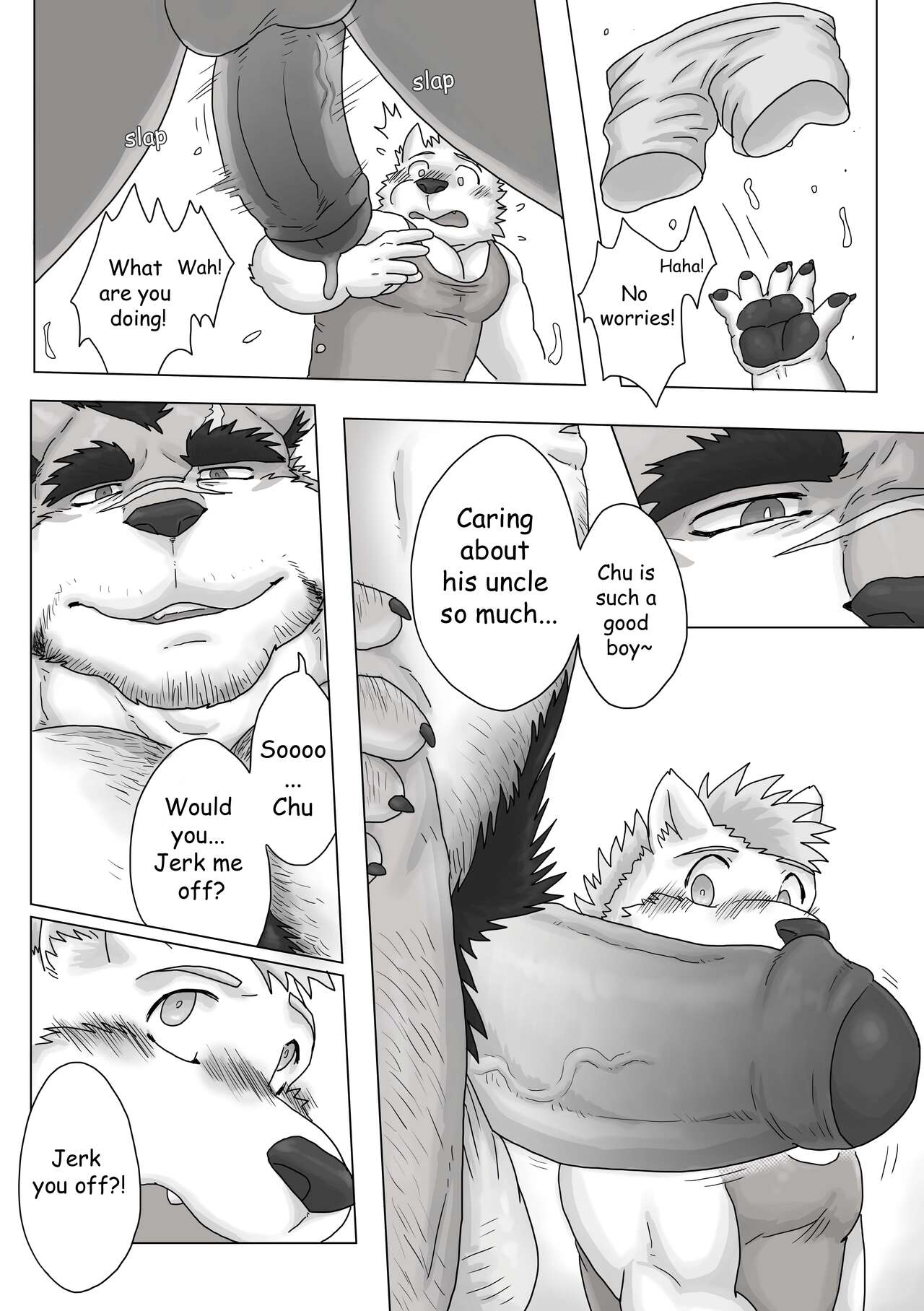 My hometown‘s uncle is a Horny Hung!! page 6 full