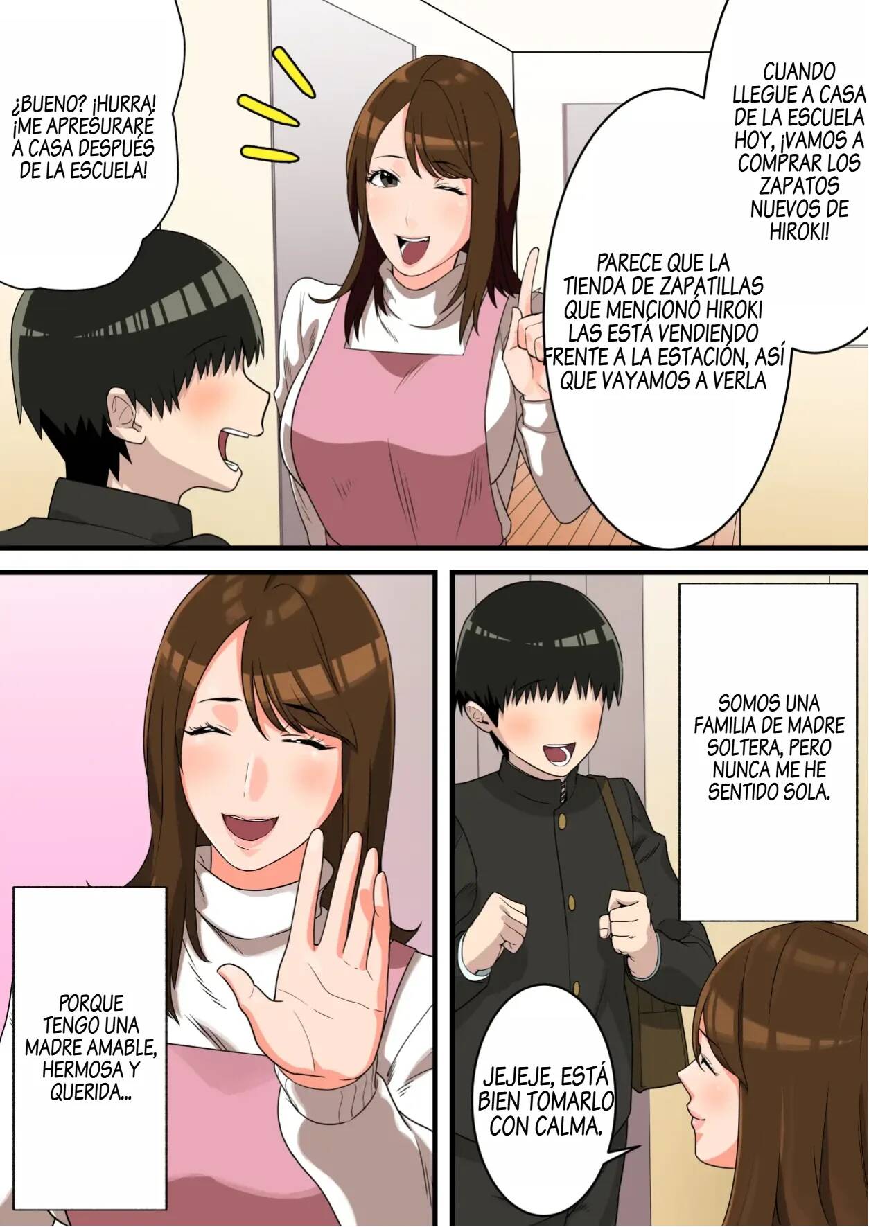 Yashikatta Okaa-san ga Musuko wo Ijimeru Yankee no Ue de Koshi wo Furu made page 4 full
