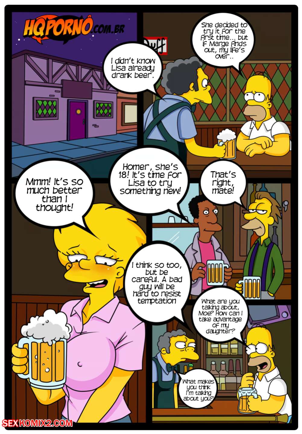 The Simpsexys   - english page 2 full
