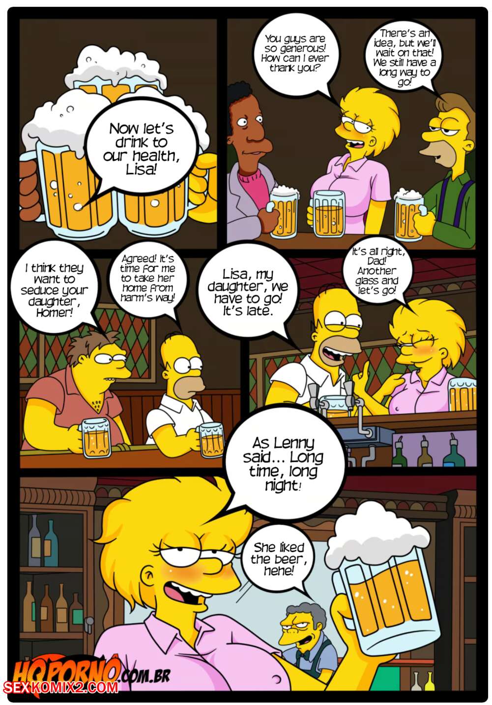 The Simpsexys   - english page 3 full