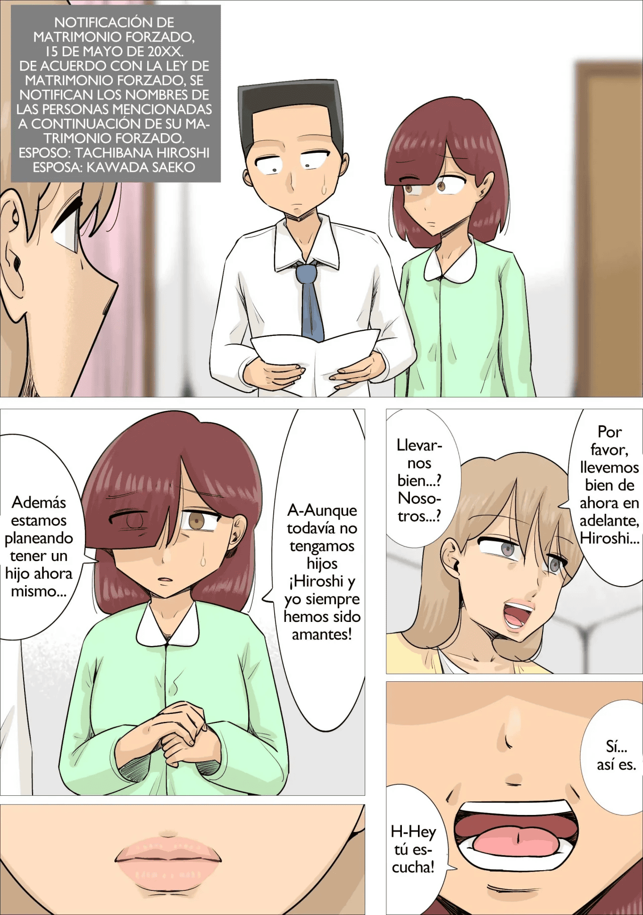 Kyouseiteki Ni Jukujo To Kekkon Kozukuri Saserareru Watashi No Kareshi page 9 full