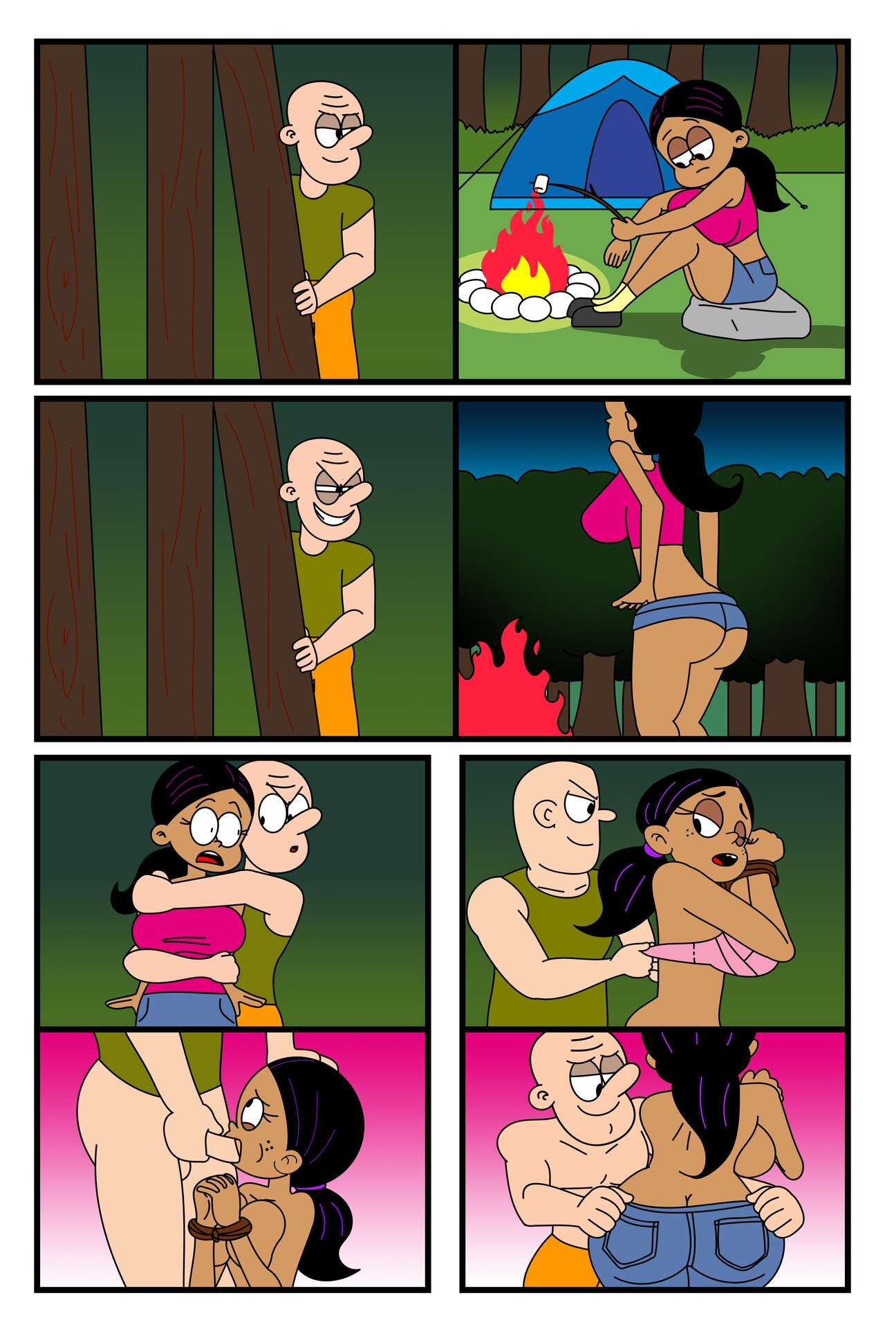 Comic The Loud House Campamento Del Sexo page 1 full