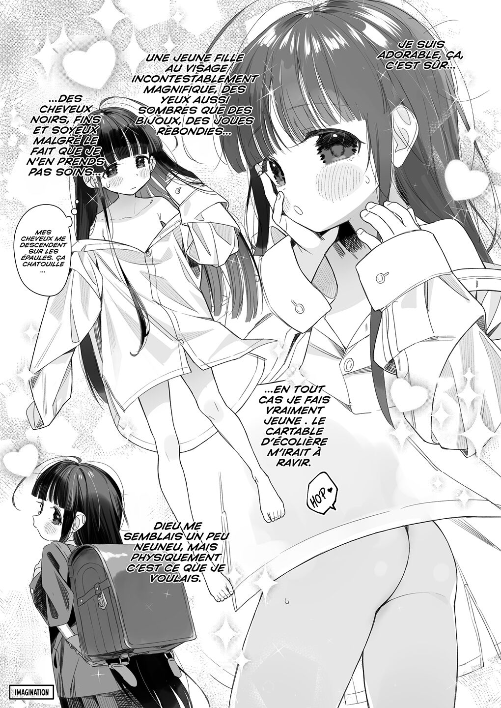 TS Loli Oji-san no Bouken Onanie Hen | Les aventures d’un vieil homme transformé en une loli, arc de la masturbation page 6 full