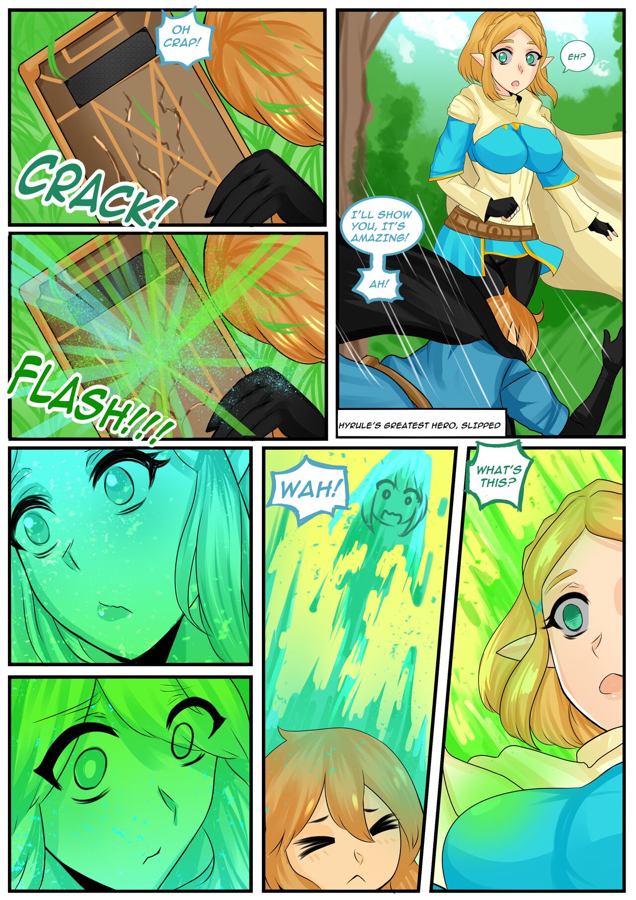 Legend of Ze-Link! page 3 full