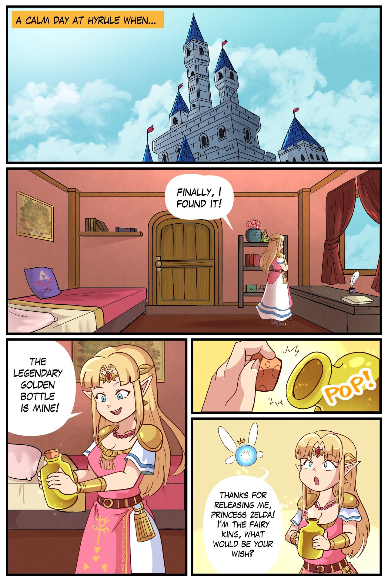 Zelda´s Big Wish page 1 full