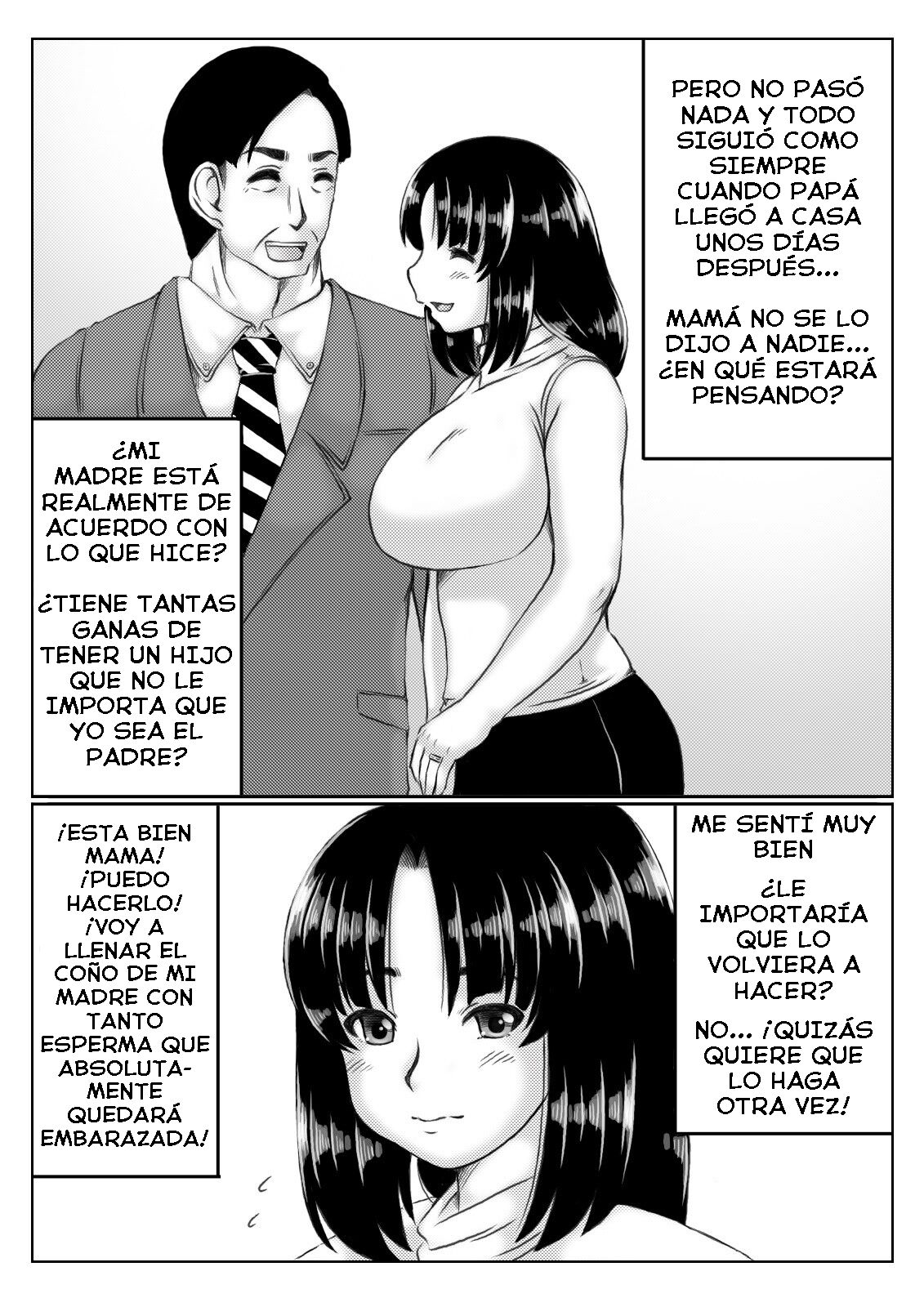 Gibo to Boku no Ninkatsu Keikaku | Mi Plan de Embarazo Para Mi Madre page 6 full