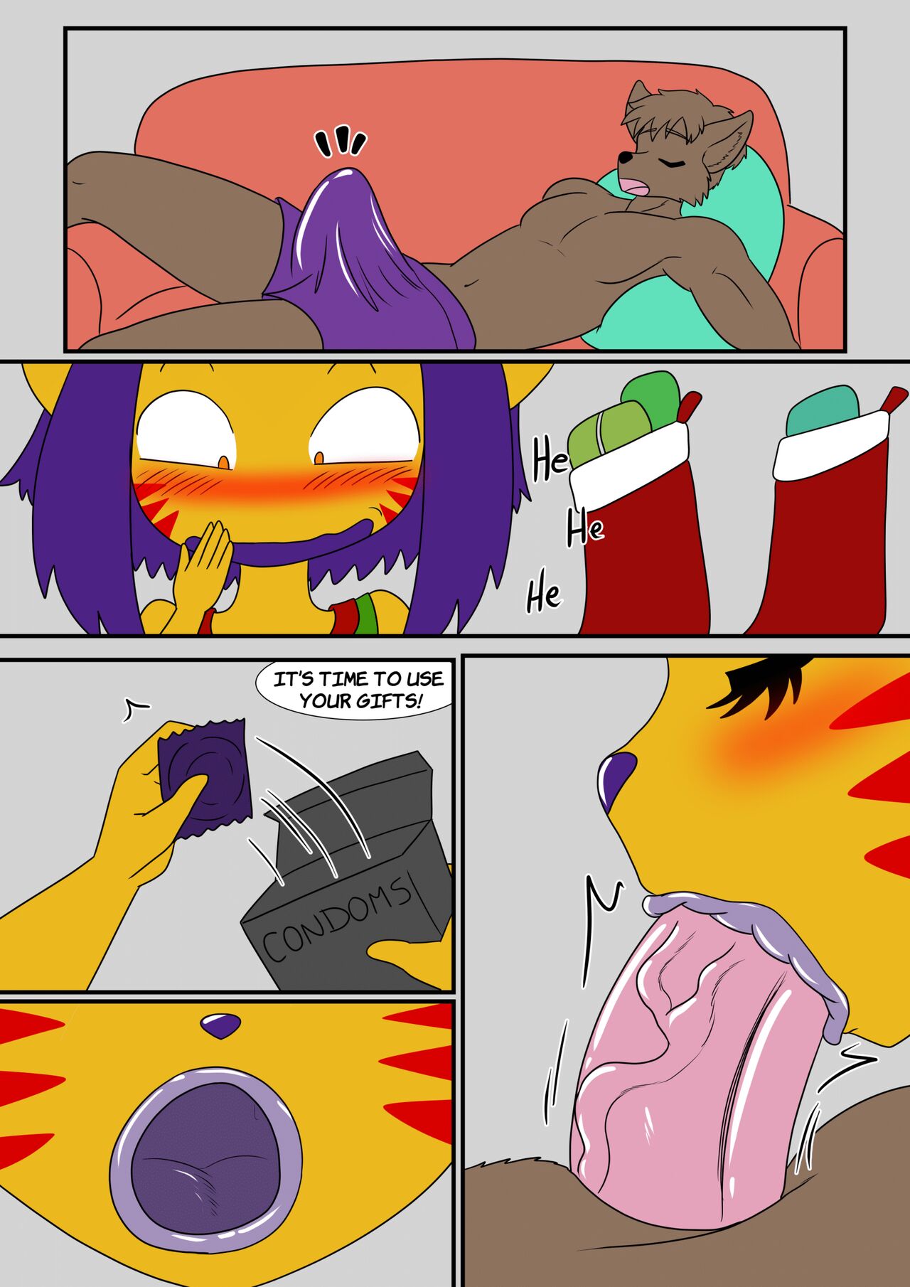 Santa's Naught Helper page 6 full