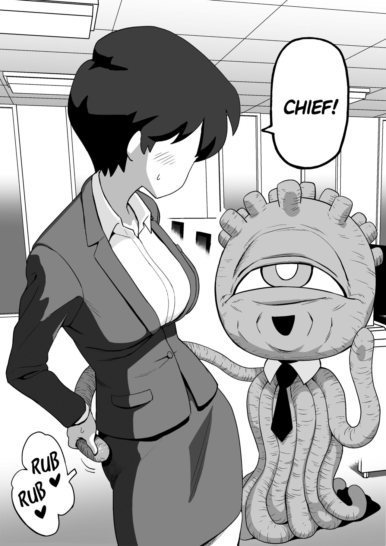 Shokushuhito no joushi ni sekuhara-sareru hanashi | My Story of Sexual Harassment From my Tentacle Boss page 4 full