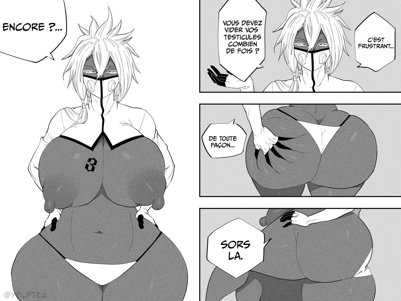 Harribel Comic page 1 full