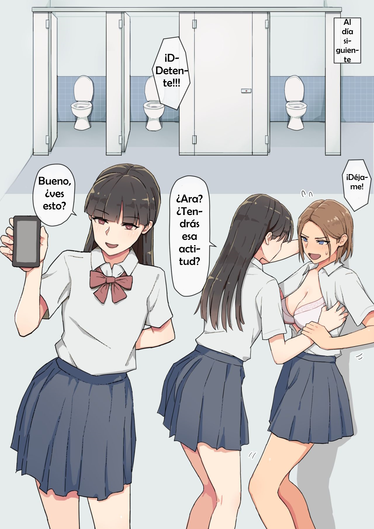 Pride Takai Ko ga Yowami o Nigirare Dousei ni Mainichi Ikasareru Hanashi 01 page 7 full