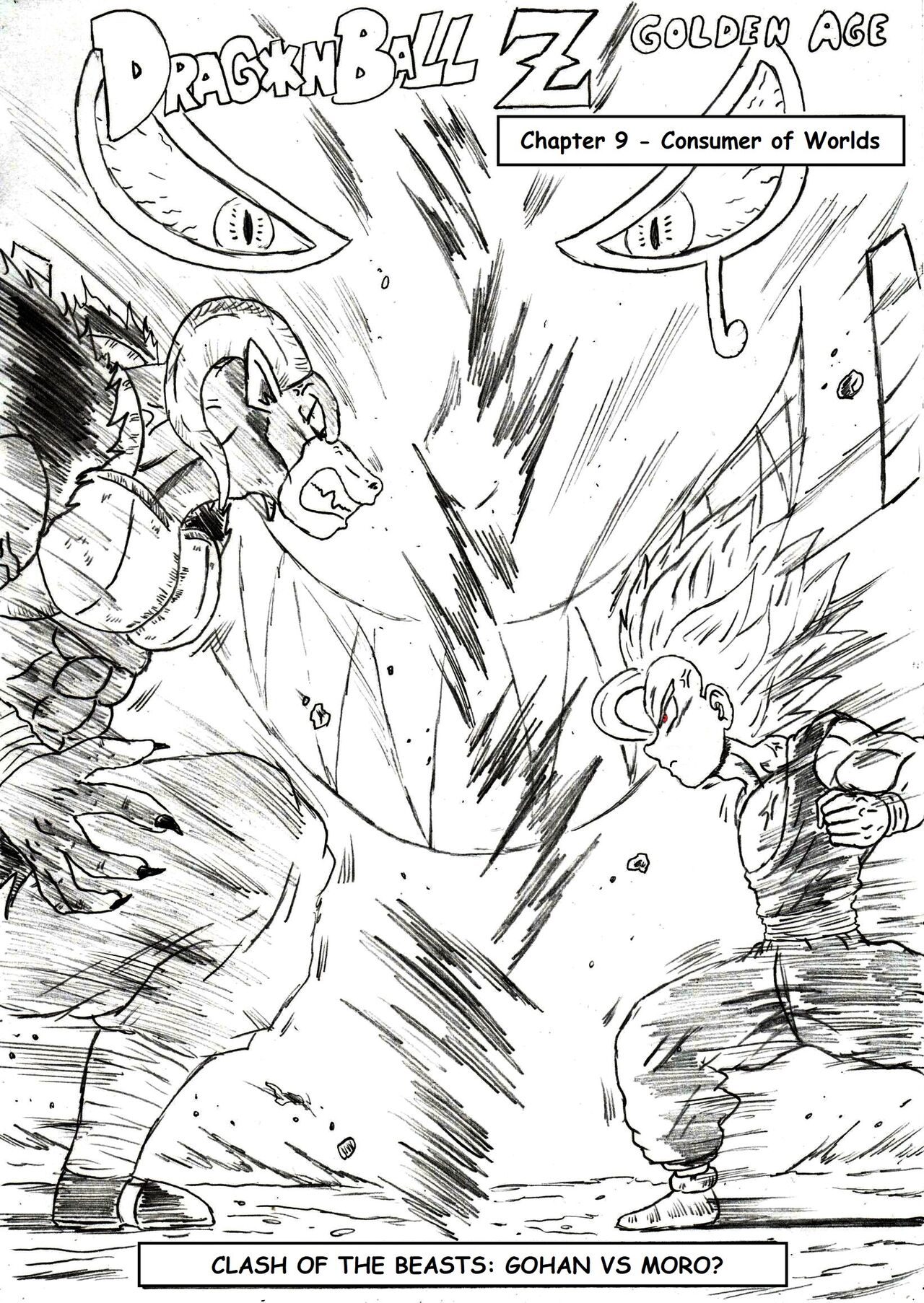 DRAGONBALL Z Golden Age - Chapter 9 - Consumer of Worlds page 1 full