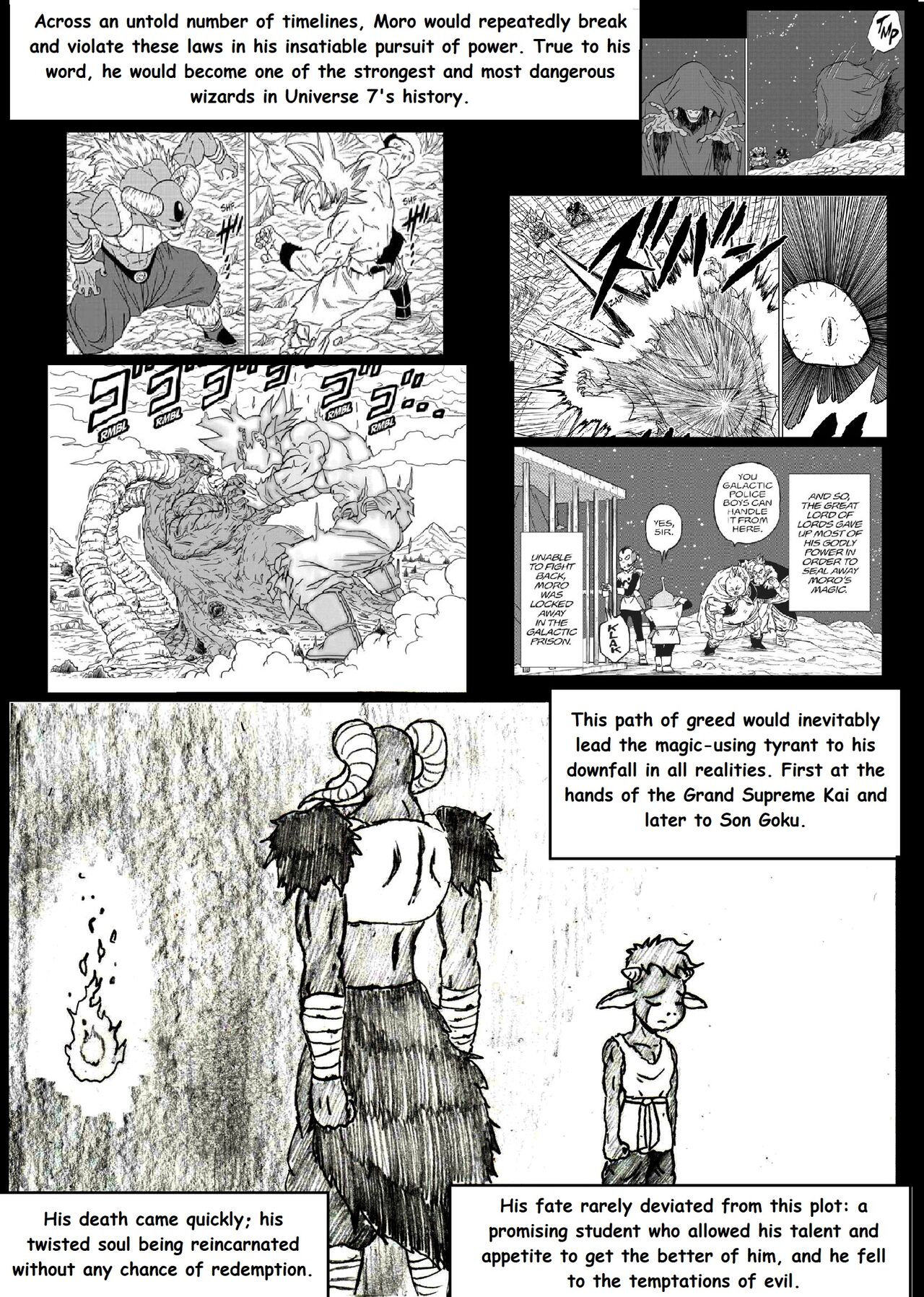 DRAGONBALL Z Golden Age - Chapter 9 - Consumer of Worlds page 5 full