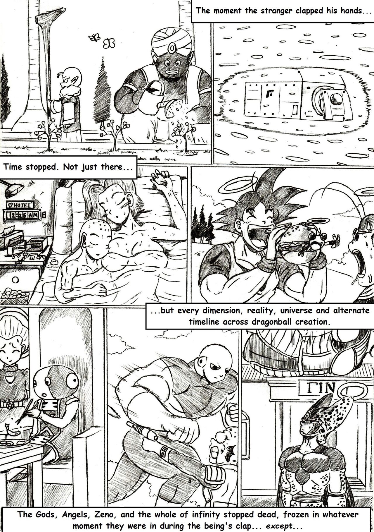 DRAGONBALL Z Golden Age - Chapter 9 - Consumer of Worlds page 8 full