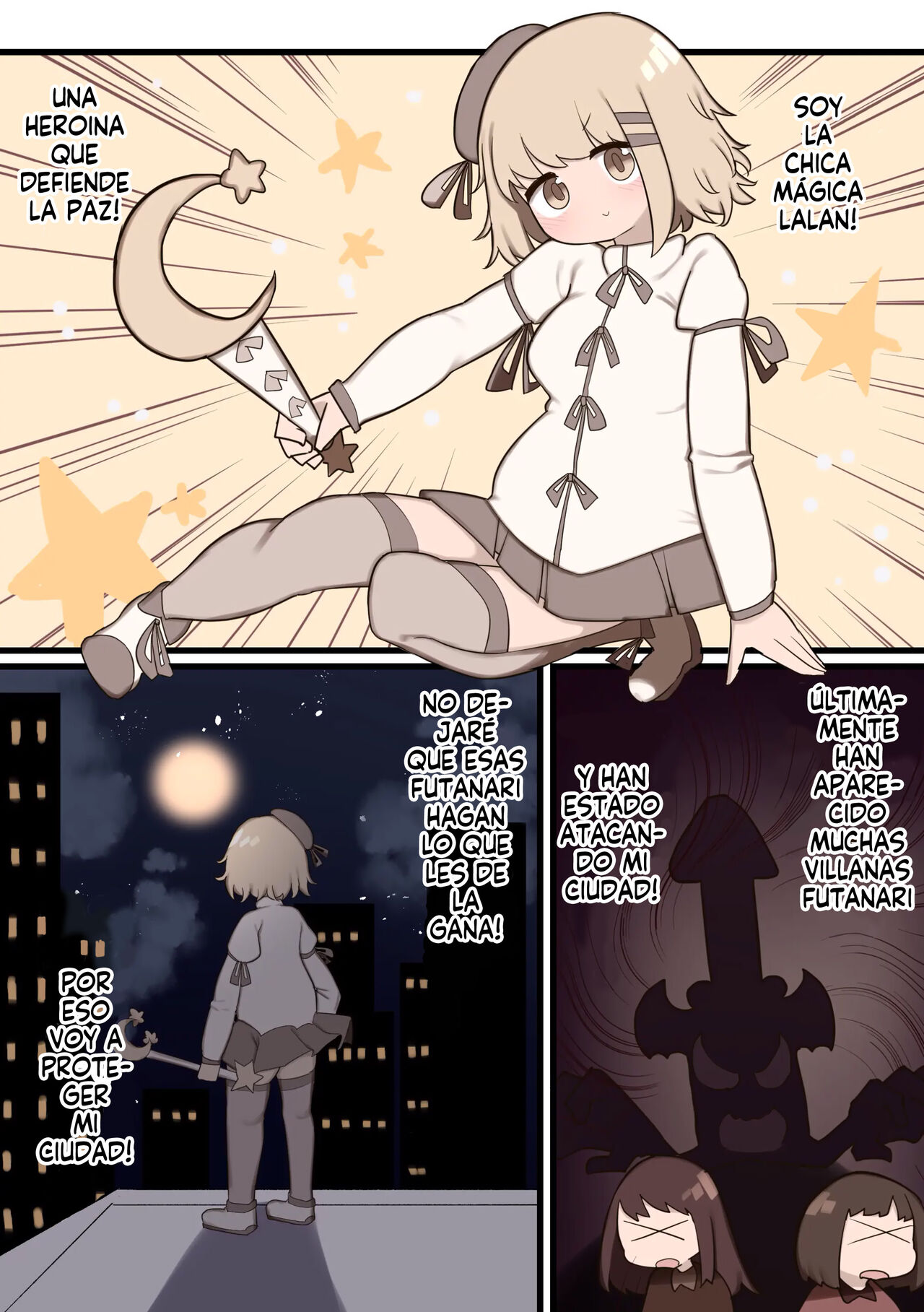 Futanari Mahou Shoujo ❤Teki ni Chinchin Haya sareta node❤❤Sex shite mo Ii yo ne?❤ page 3 full