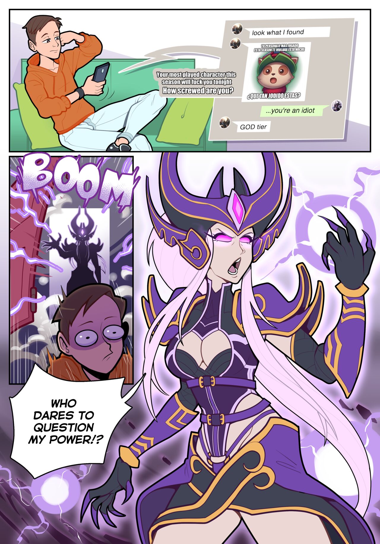 Your most played character will fuck you tonight page 1 full