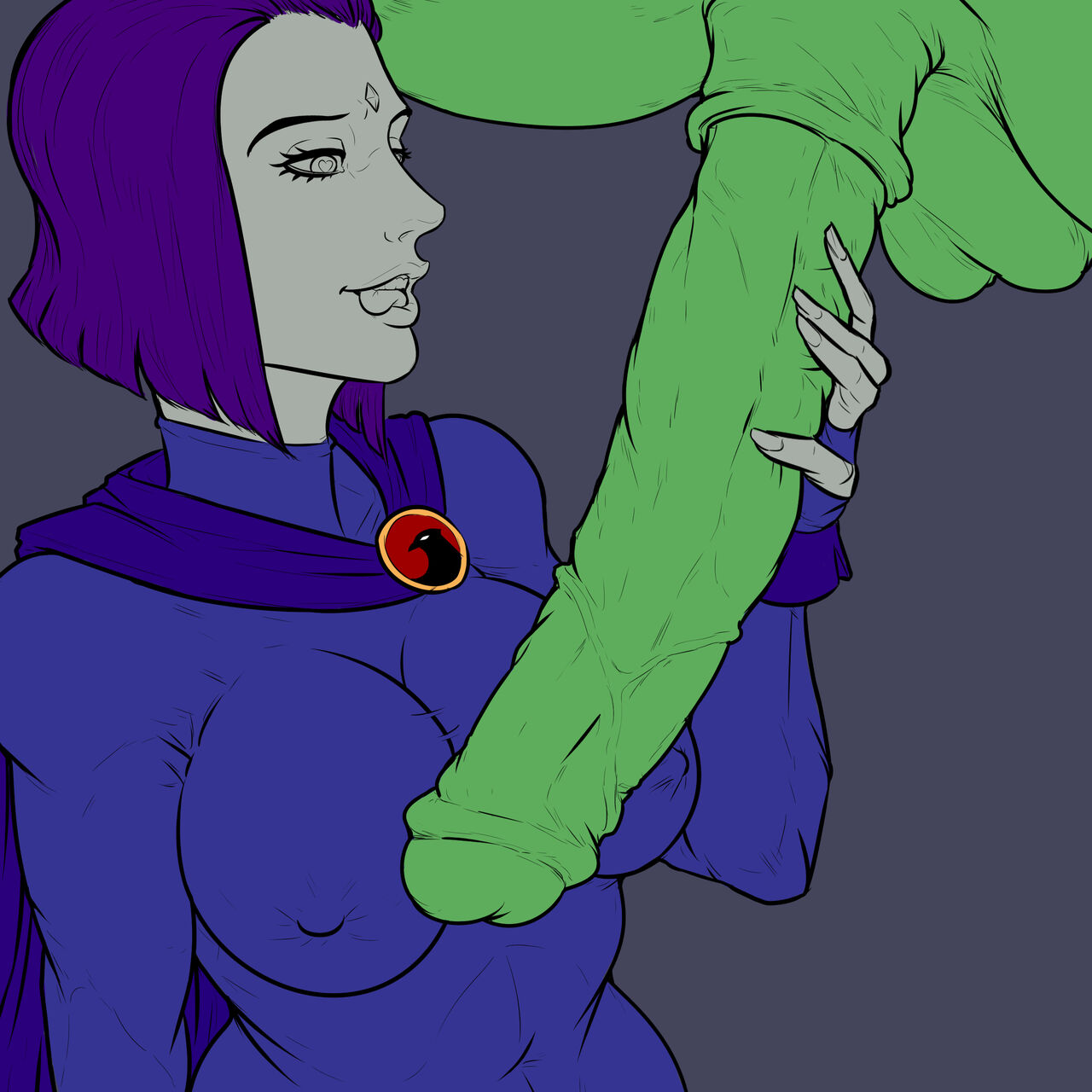 Raven & Beast Boy page 4 full