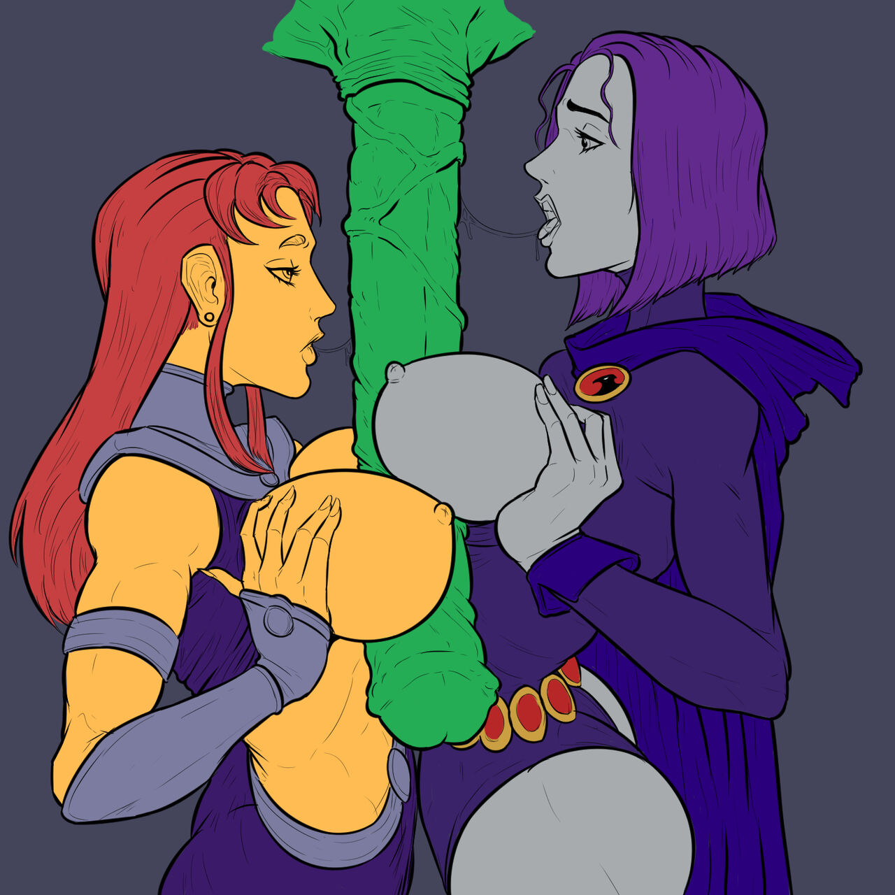 Raven & Beast Boy page 6 full