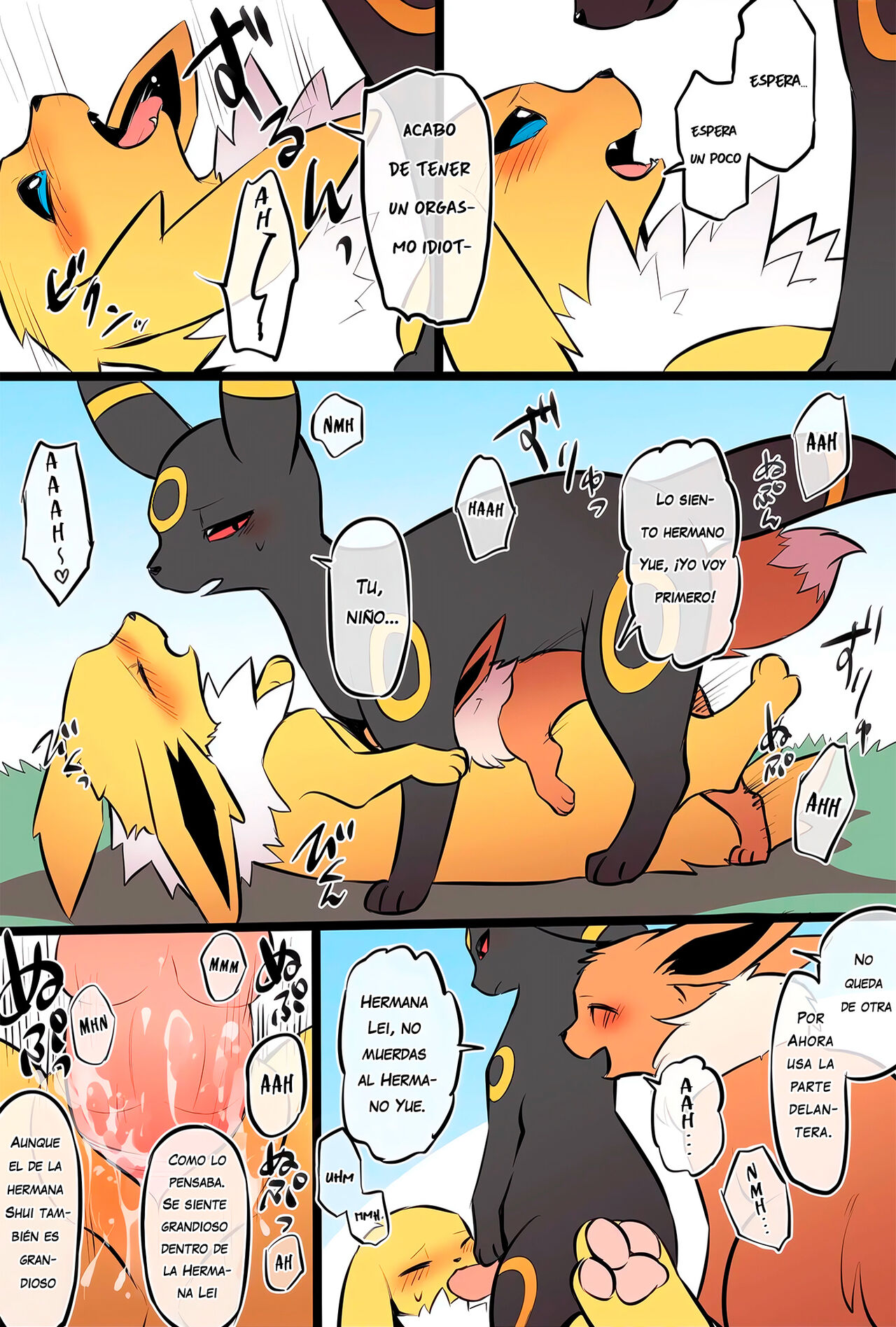 La familia Eevee cuya ética sexual se ha derrumbado page 6 full
