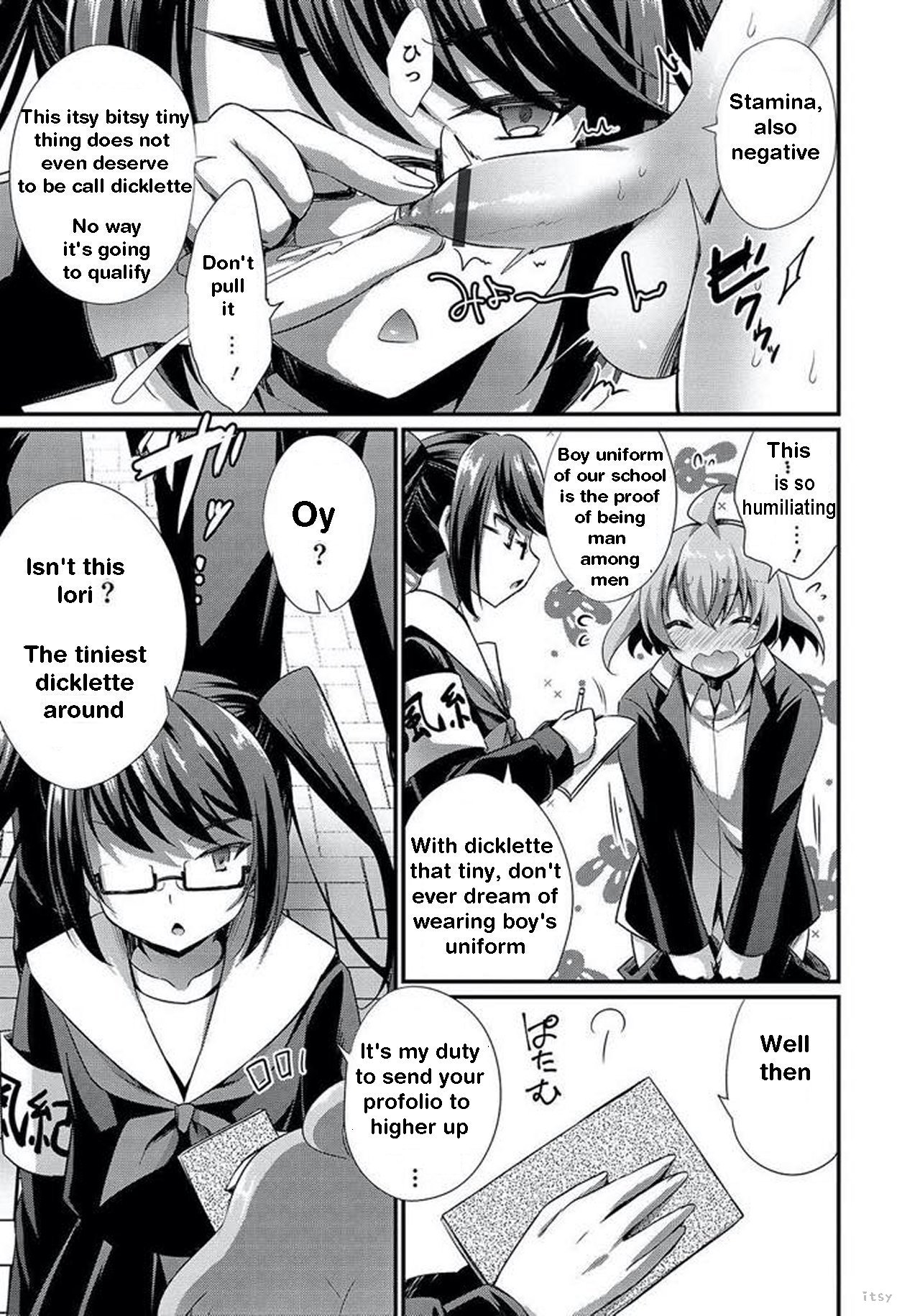 Ochinchin Caste | The Penis Caste 1&2 page 5 full
