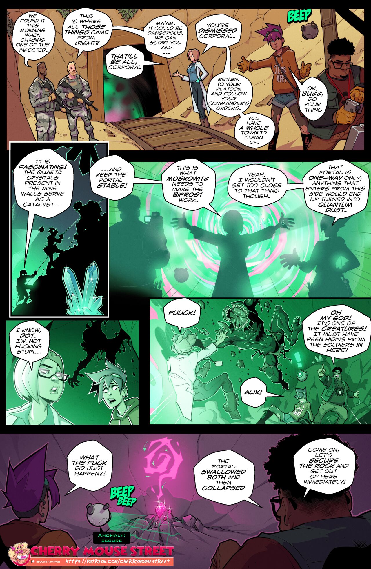 X-Squad, preludes by Cherry Mouse Street page 3 full