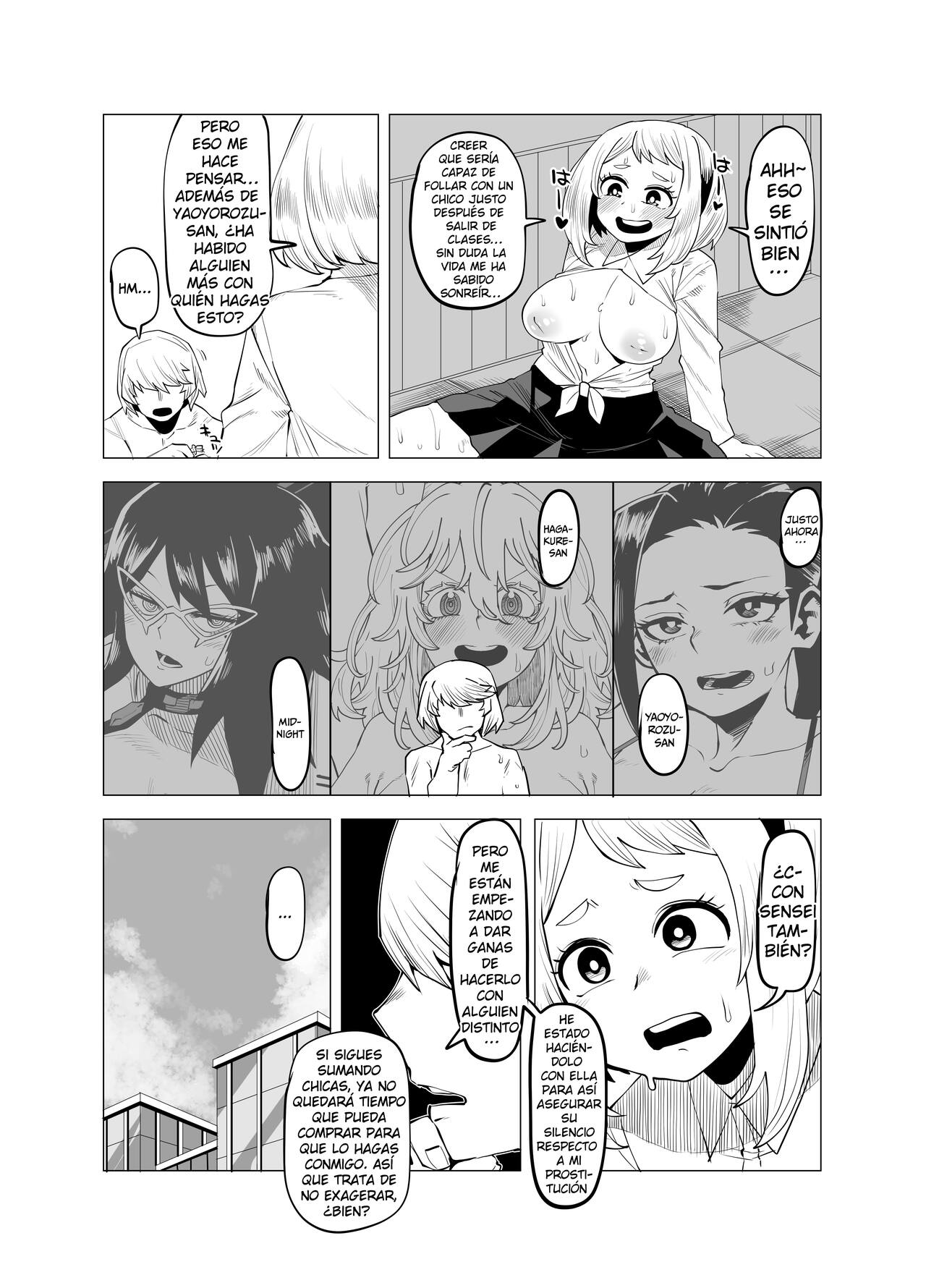 Teisou Gyakuten Butsu ~Ashido Mina no Baai~ | Academia de Héroes & una Moralidad Invertida 5: ~Ashido Mina~ page 2 full