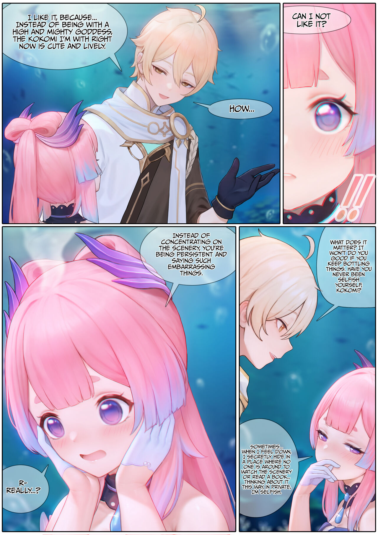 Flustered Kokomi page 8 full