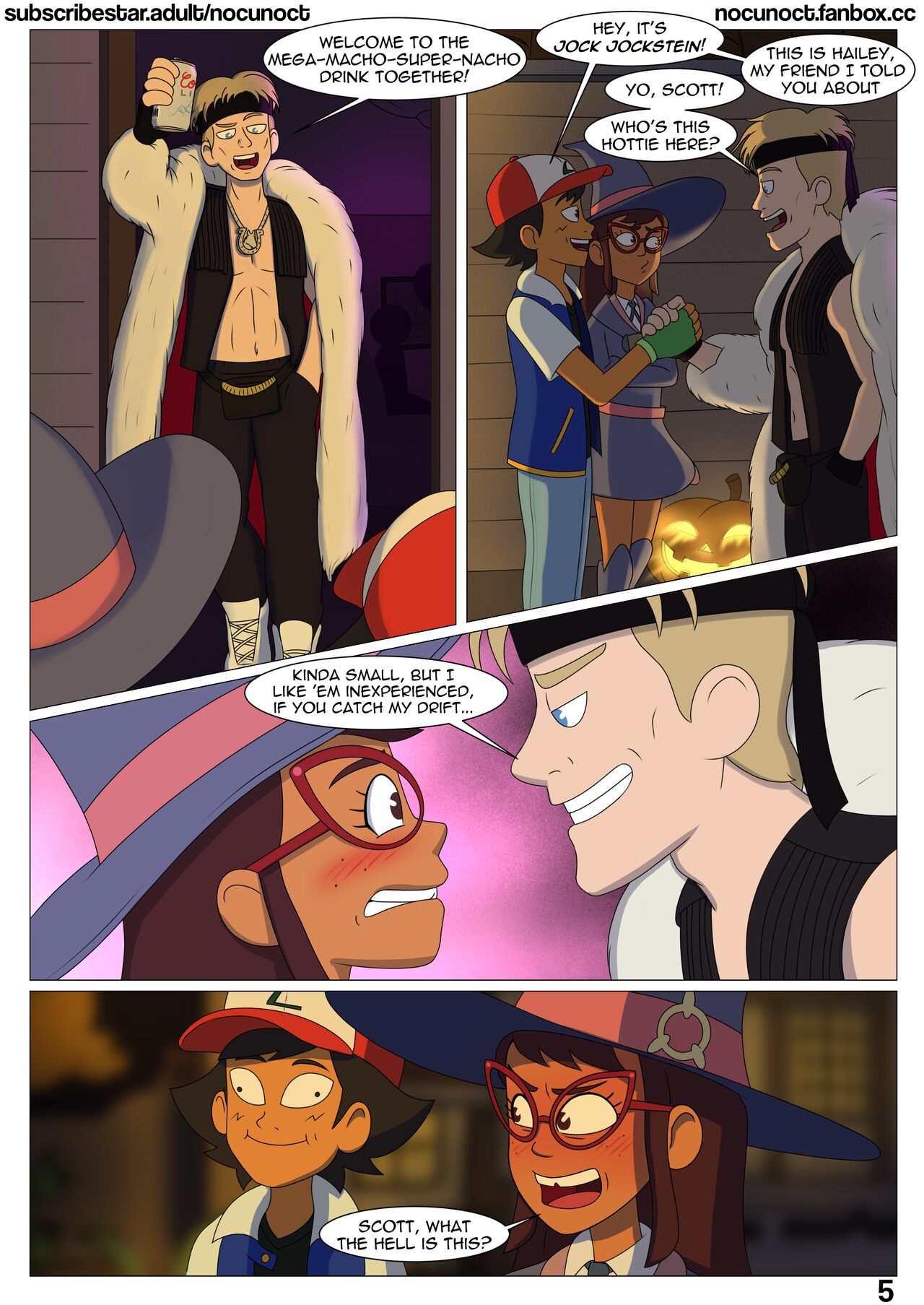 Hailey's cumtastic halloween Fiestavaganza page 7 full