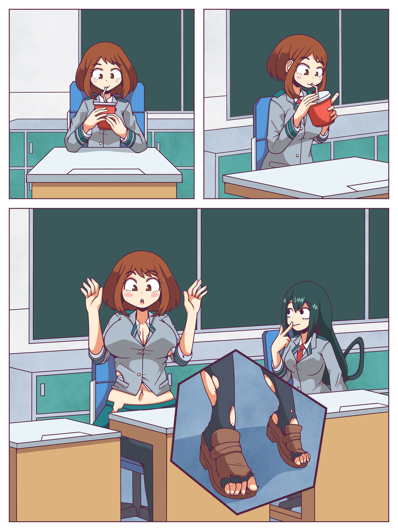 Ochaco Growth page 1 full