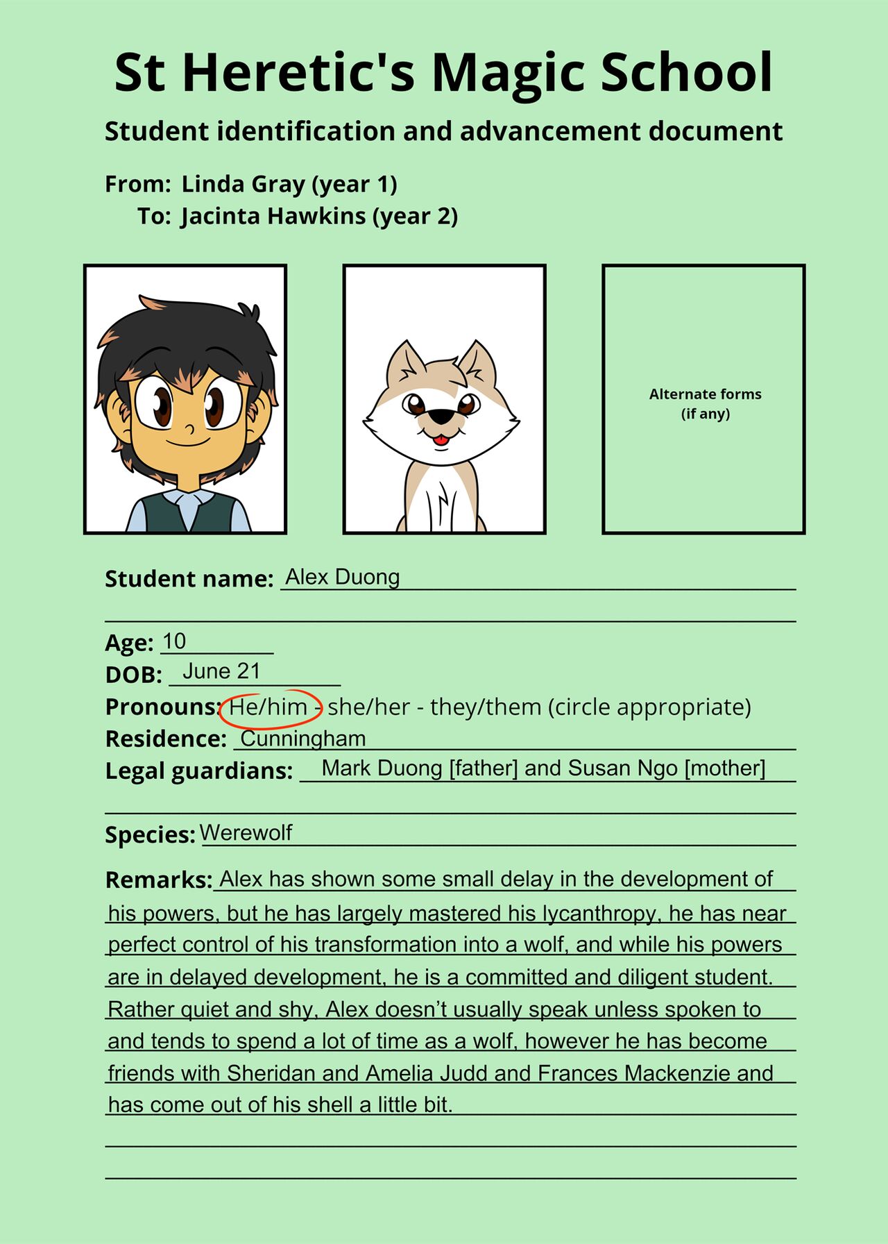 St. Heretic's Academia page 5 full