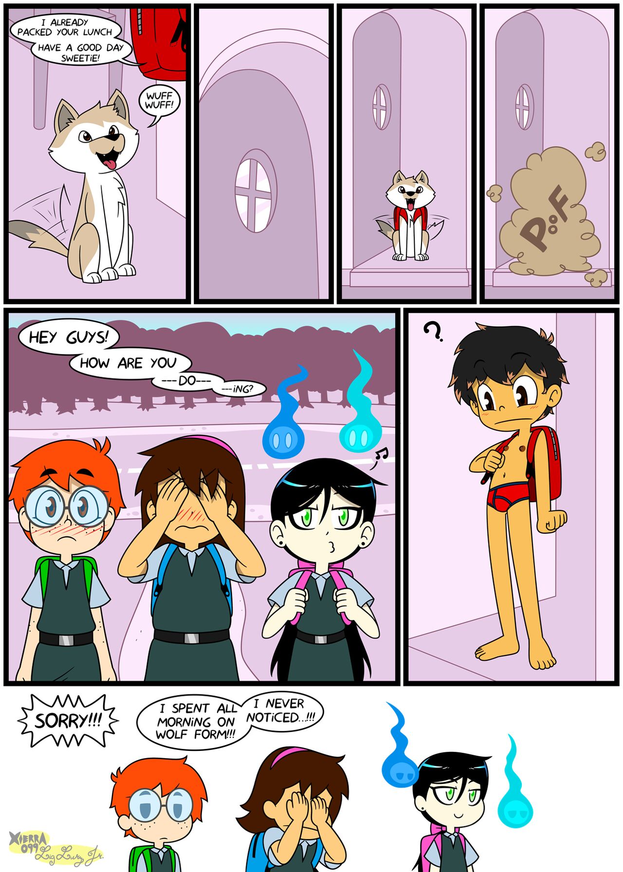 St. Heretic's Academia page 8 full