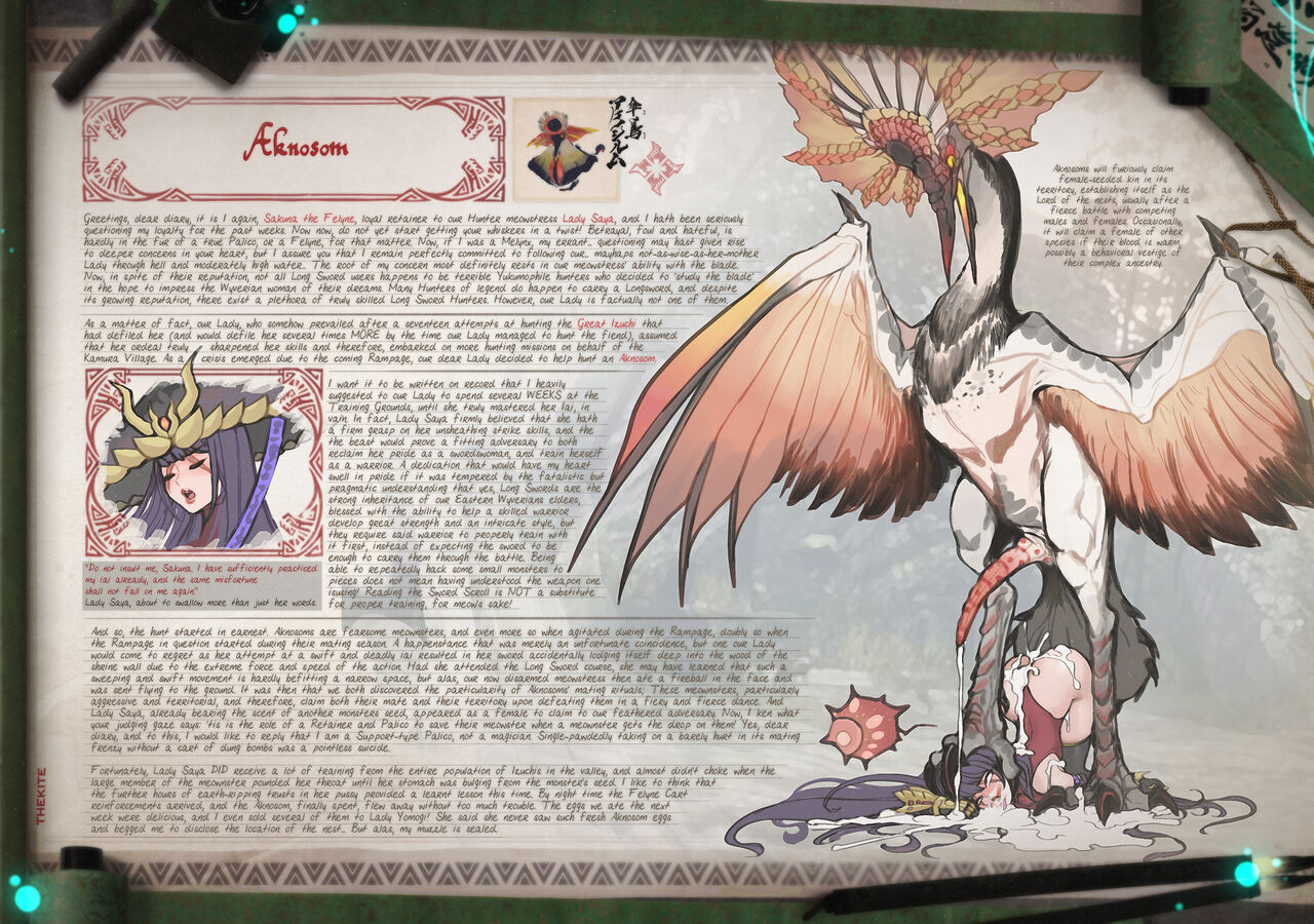 Kamura Palico Hunting Diary page 2 full