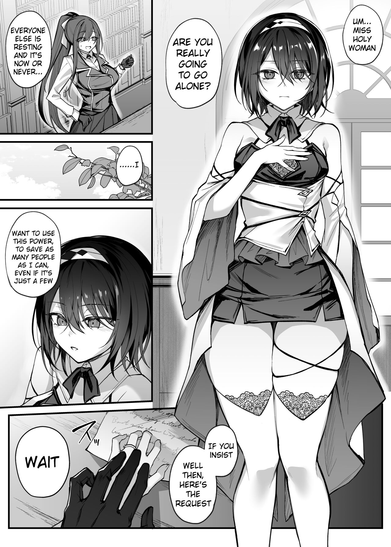 Yuusha Party no Seijo wa Inma no Dorei Deshita | The Hero's Party's Holy Woman was an Incubus's Slave. page 3 full