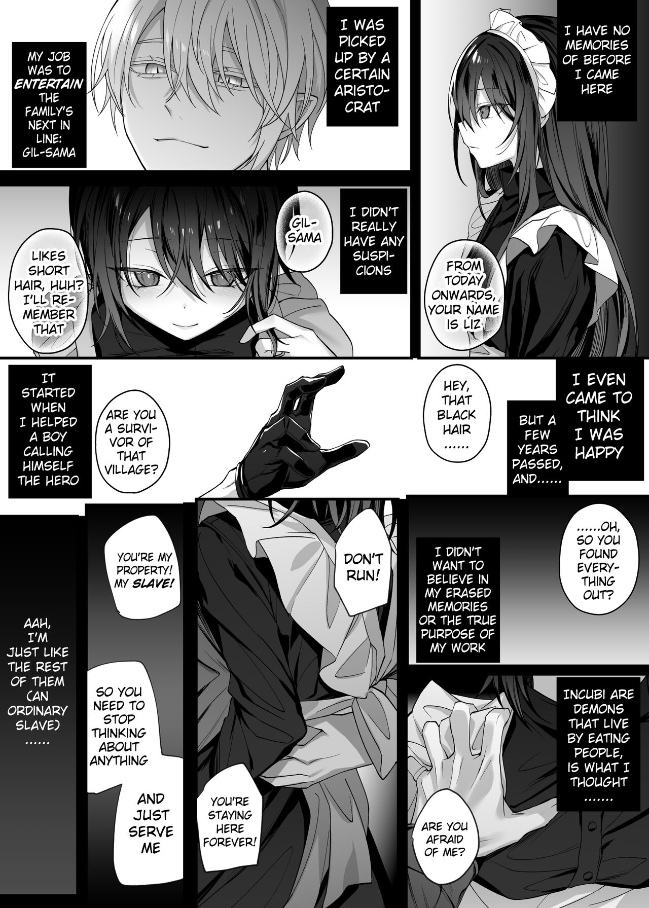 Yuusha Party no Seijo wa Inma no Dorei Deshita | The Hero's Party's Holy Woman was an Incubus's Slave. page 9 full