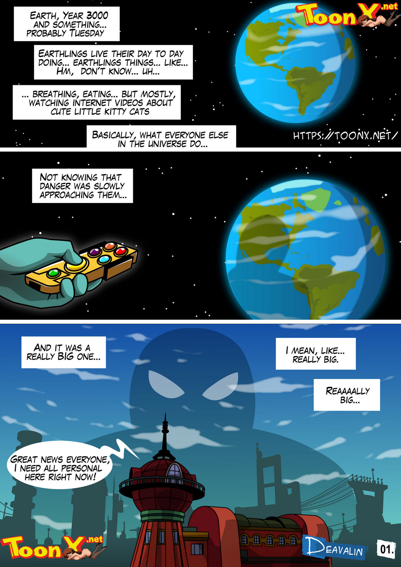 Futurama - Orgy To Save The Earth   - Ongoing page 2 full