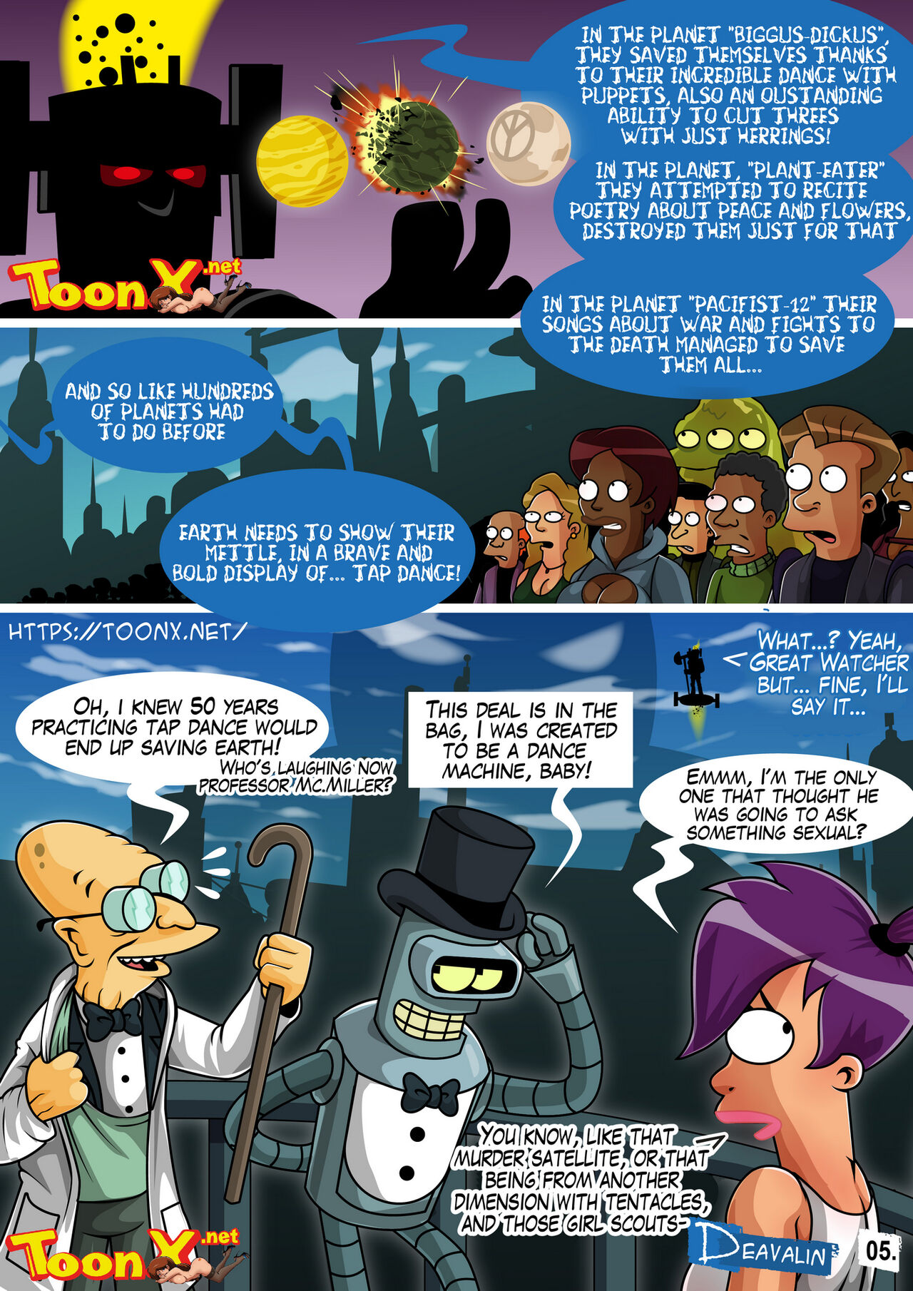 Futurama - Orgy To Save The Earth   - Ongoing page 6 full
