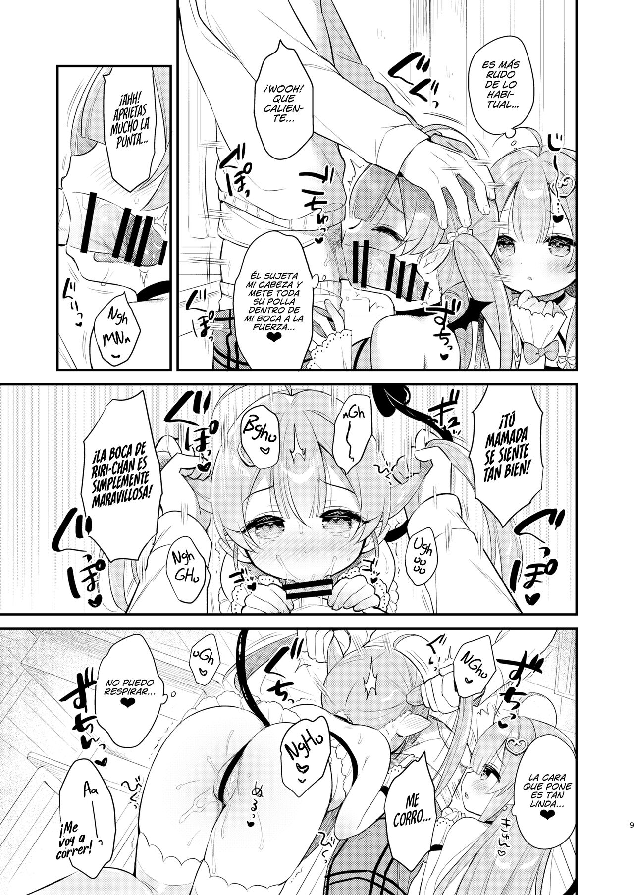 Totsugeki Futago Succubus-chan 2 | Ataque de las Gemelas Sucubo 2 page 8 full