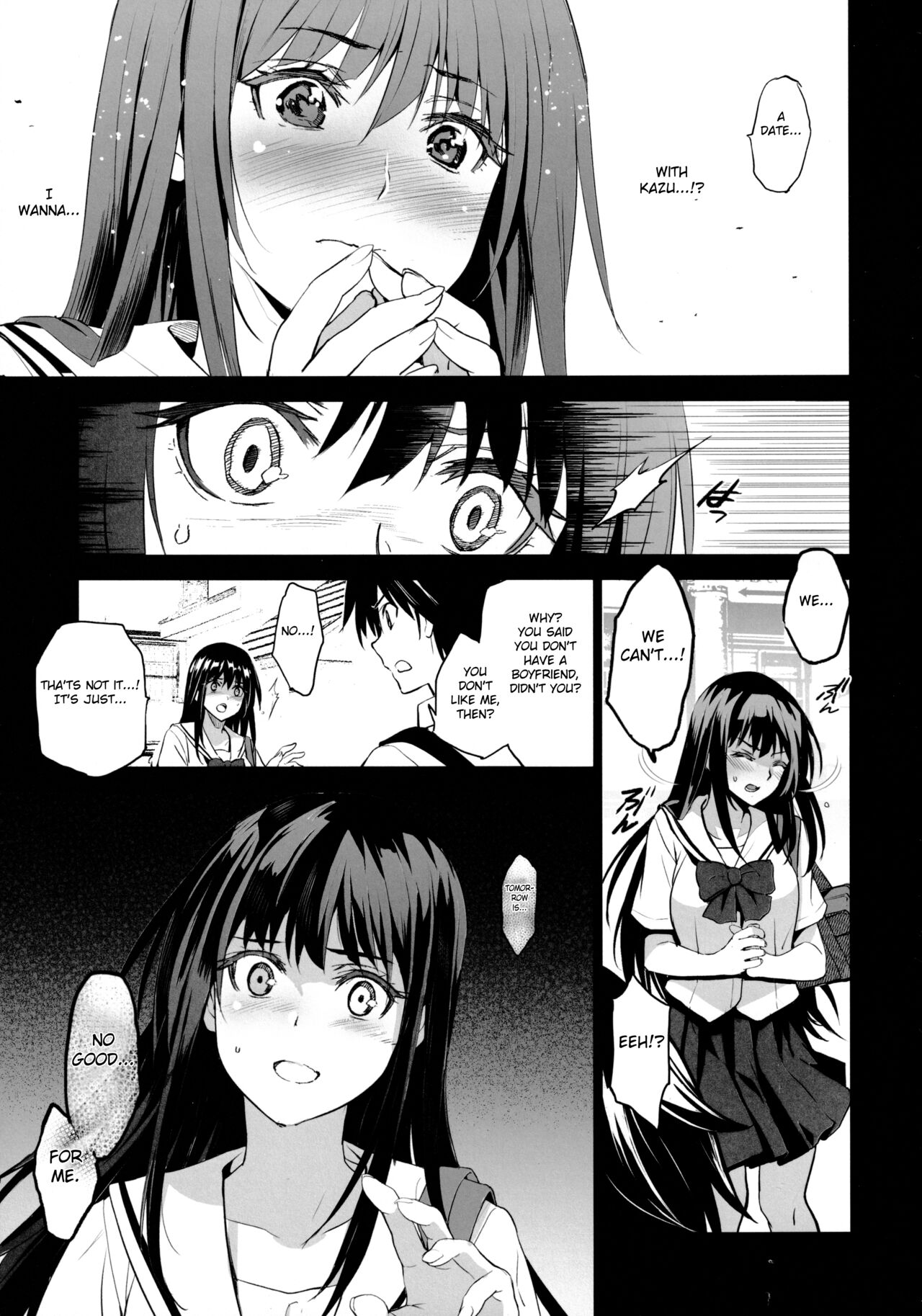 Otonari no Nie Ni Chichi ni Enko o Shiirareru Osananajimi page 5 full